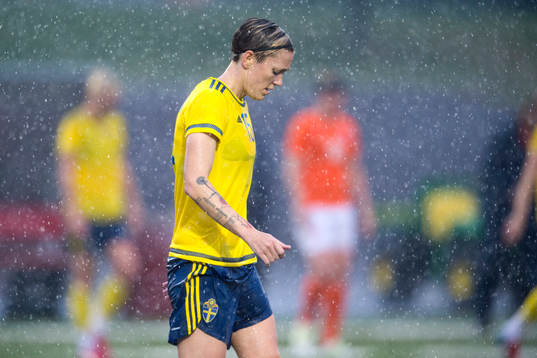 Sveriges Therese Sjögran deppar