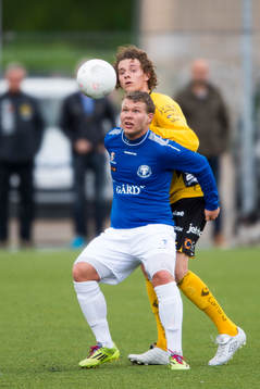 Trelleborgs Casper Malmgren och Elfsborg Christopher Mc Vey