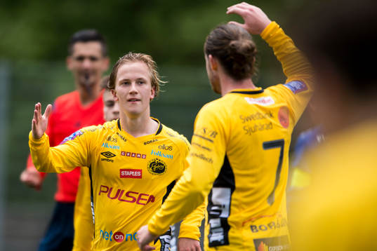 Elfsborg Jonas Ganning jublar