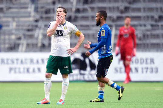 Hammarbys Johan Persson deppar