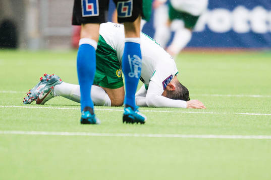Hammarbys Pablo Pinones-Arce deppar