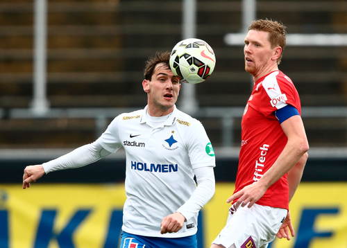 Norrköpings Nikola Tkalcic och Kalmars David Elm