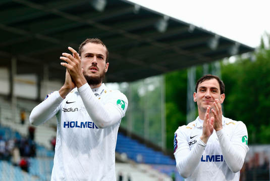 Norrköpings Emir Kujovic och Nikola Tkalcic
