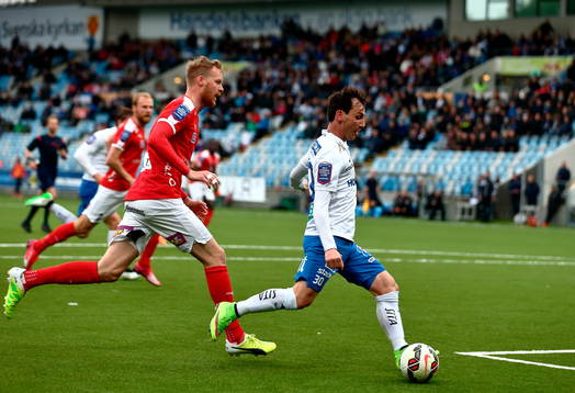 Kalmars Marcus Nilsson och Norrköpings Nikola Tkalcic