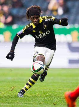 s Mohamed Bangura med ett skott