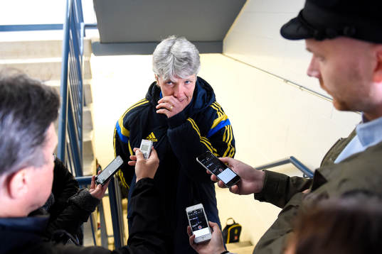 Sveriges Förbundskapten Pia Sundhage