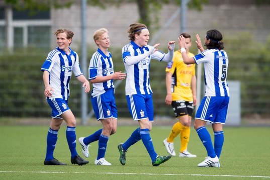 Bläddra bland fler bilder av Fotboll, U17 Allsvenskan Södra, Elfsborg - IFK Göteborg