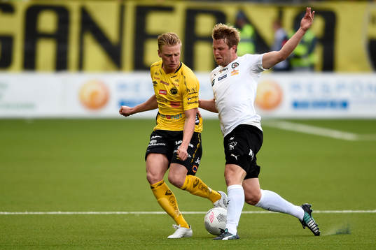 Elfsborgs Per Frick och Örebros Christoffer Wiktorsson