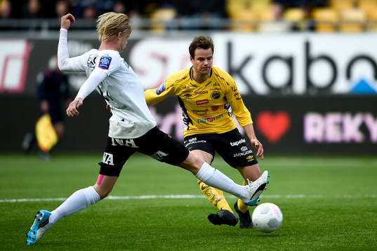 Elfsborgs Henning Hauger och Örebros Karl Holmberg