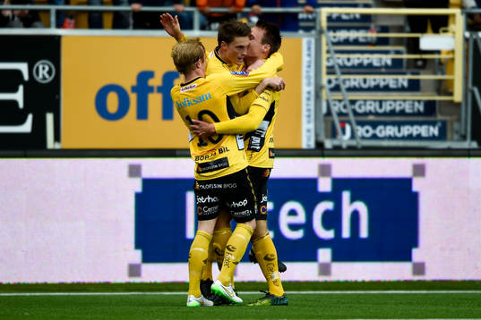 Elfsborgs Lasse Nilsson jublar