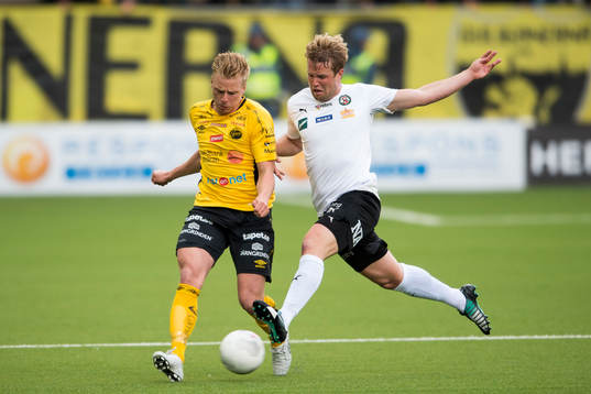 Elfsborgs Per Frick och Örebros Christoffer Wiktorsson