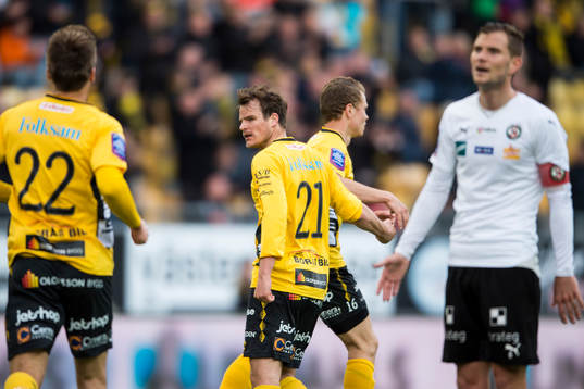 Elfsborgs Viktor Prodell jublar