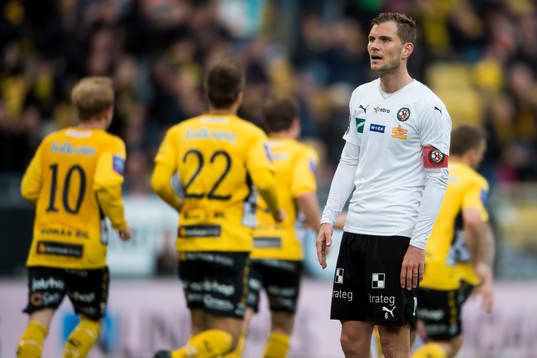 Örebros Robert Åhman Persson deppar