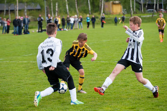 i matchen i P02, 13-åringar, mellan IFK Hässleholm och