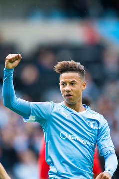 Malmö FFs Tobias Sanajublar