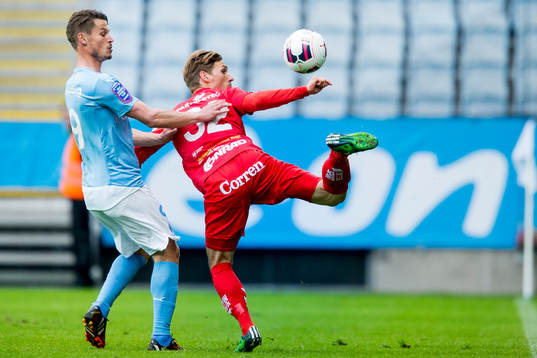 Malmö FFs Markus Rosenberg och Åtvidabergs Martin