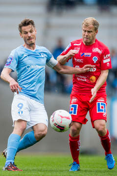 Malmö FFs Markus Rosenberg och Åtvidabergs Kristian