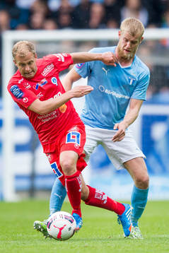 Åtvidabergs Kristian Bergström och Malmö FFs Filip