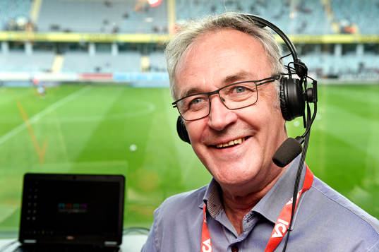 Sveriges Radios kommentator Ralf Edström