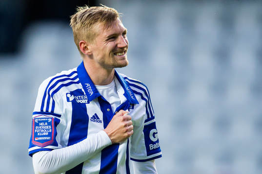 IFK Göteborgs Sebastian Eriksson deppar