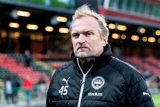 Värnamos tränare Peter Kuno Johansson