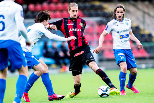 Brommapojkarnas Isak Nylén, Värnamos Alexander Blomqvist