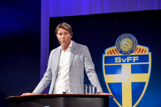 Sveriges förbundskapten Håkan Ericson