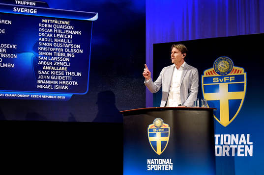 Sveriges förbundskapten Håkan Ericson