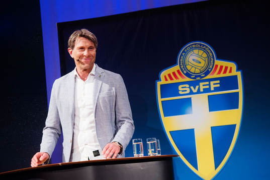 Sveriges förbundskapten Håkan Ericson