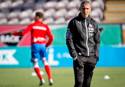 Helsingborgs manager Henrik Larsson