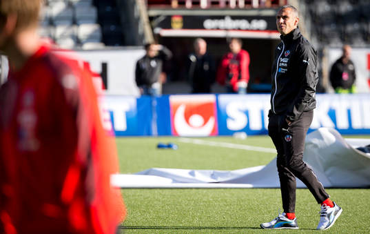 Helsingborgs manager Henrik Larsson