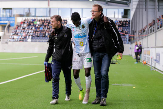 Gefles Dioh Williams får utgå pga skada