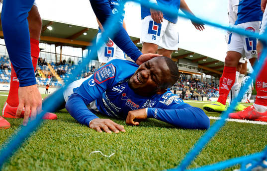 Åtvidabergs John Owoeri skadad