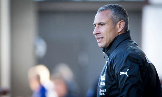 Helsingborgs manager Henrik Larsson