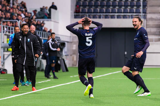 Malmö FFs Erdal Rakip jublar