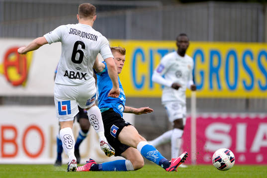 Halmstads Eric Smith och Sundsvalls Rúnar Már