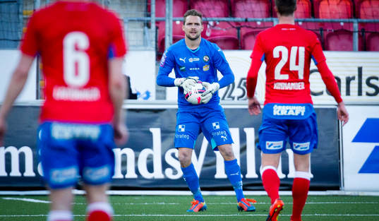 Örebros målvakt Oscar Jansson