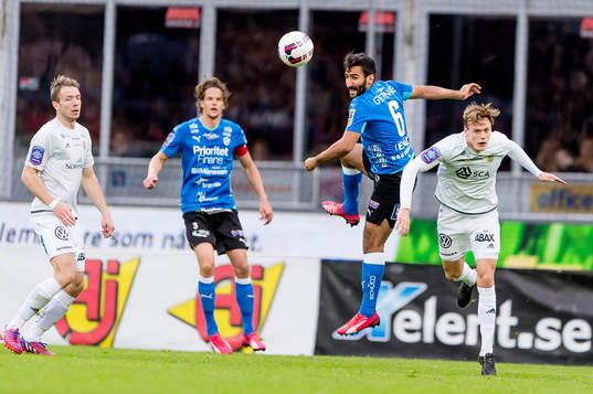 Halmstads Mohammed Ali Khan och Sundsvalls Leo Englund