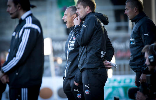 Helsingborgs manager Henrik Larsson