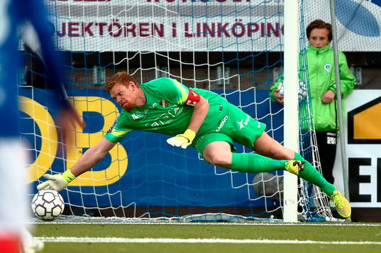 Häckens Målvakt Christoffer Källqvist