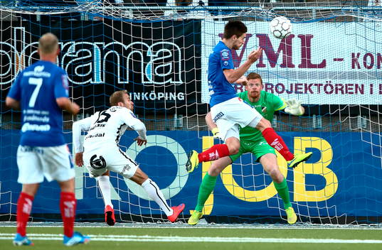 Åtvidabergs Victor Sköld och Häckens Målvakt