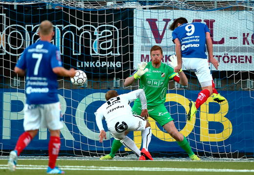Åtvidabergs Victor Sköld och Häckens Målvakt