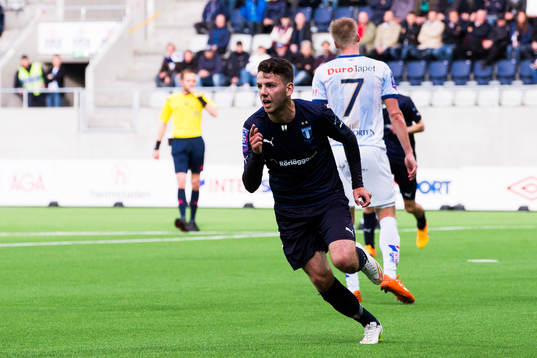 Malmö FFs Erdal Rakip jublar
