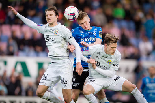 Sundsvalls Lars Gerson (v) och Leo Englund (h)