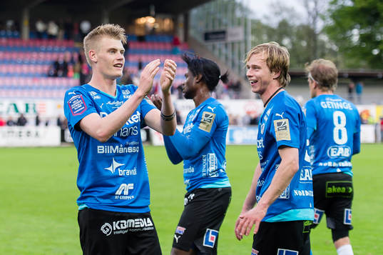 Halmstads Eric Smith jublar
