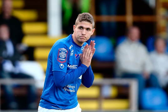 Åtvidabergs Mario Jelavic deppar