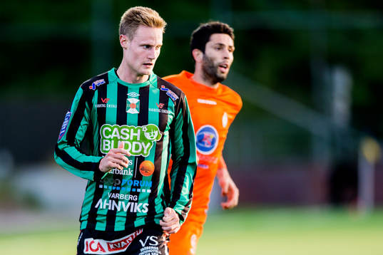 Varbergs Anton Tideman deppar