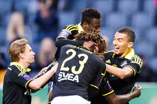s Johan Blomberg, Ebenezer Ofori, Mohamed Bangura och Nabil