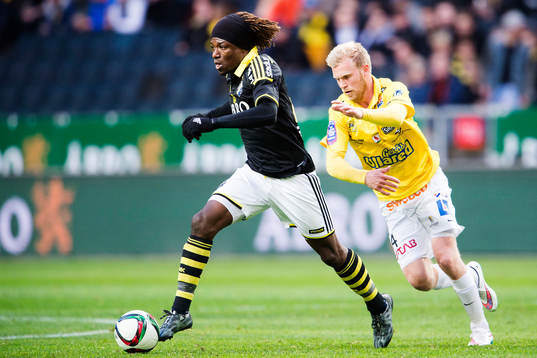 s Mohamed Bangura och Falkenbergs Per Karlsson