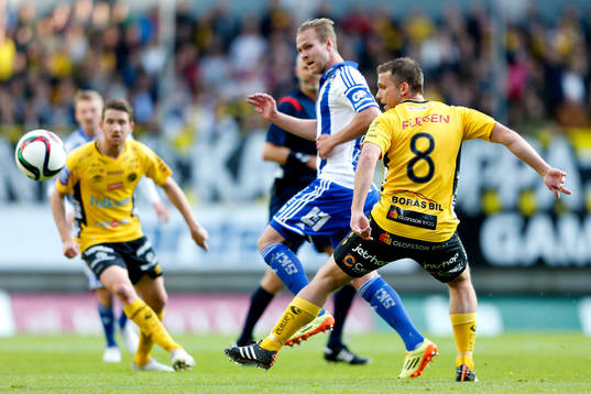 IFK Göteborgs Gustav Engvall och Elfsborgs Anders Svensson